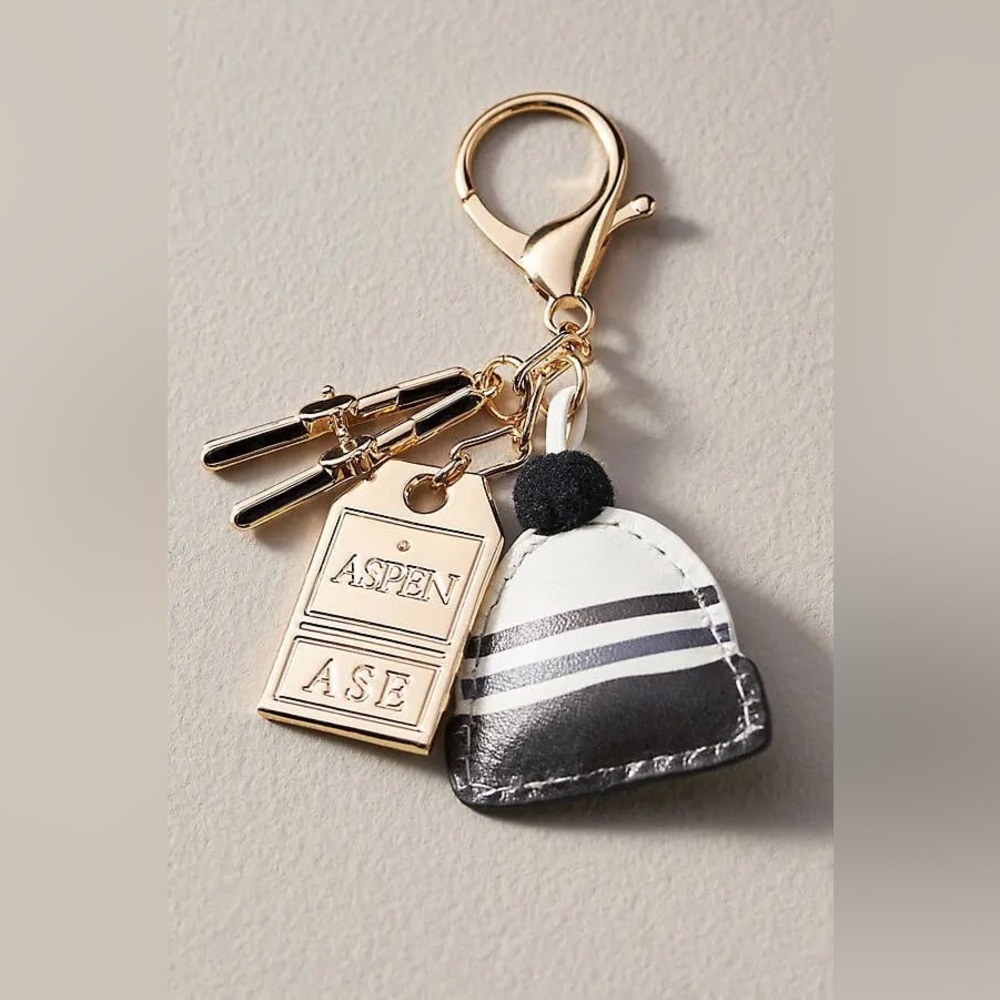 ANTHROPOLOGIE City Bag Charm - Aspen